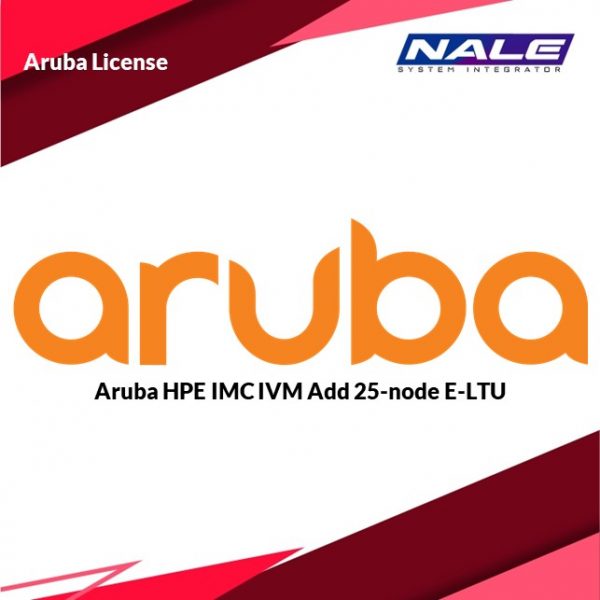 Aruba HPE IMC IVM Add 25-node E-LTU