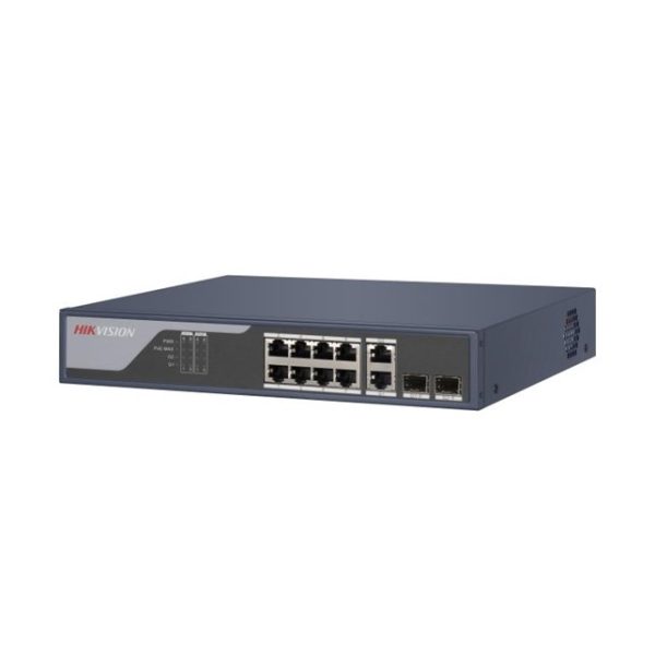 HikVision 8 Port Fast Ethernet Smart POE Switch (DS-3E1310P-SI)